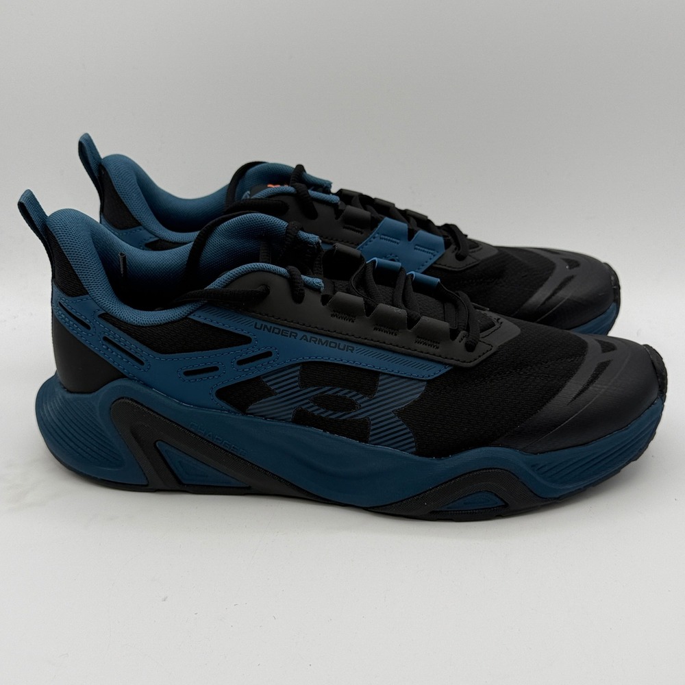 Under Armour Charged Commit TR 5 Mens Size 11 Blue Black Train 3027195-401